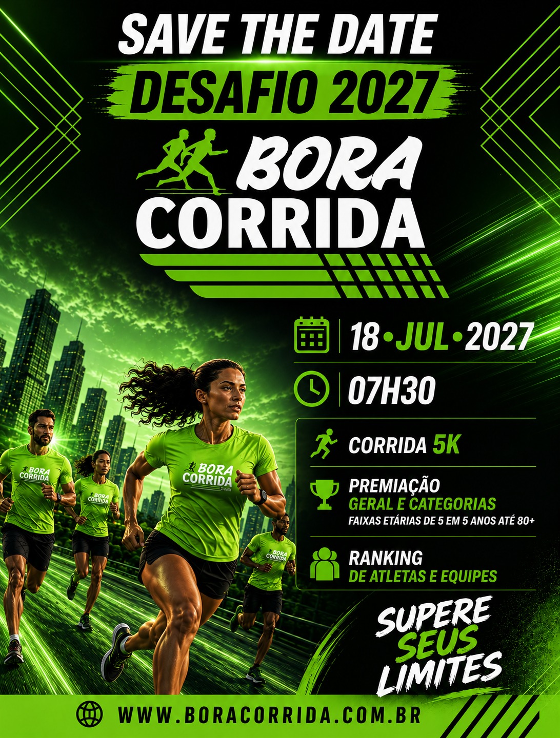 DESAFIO 2027 BORA CORRIDA 3ª ETAPA