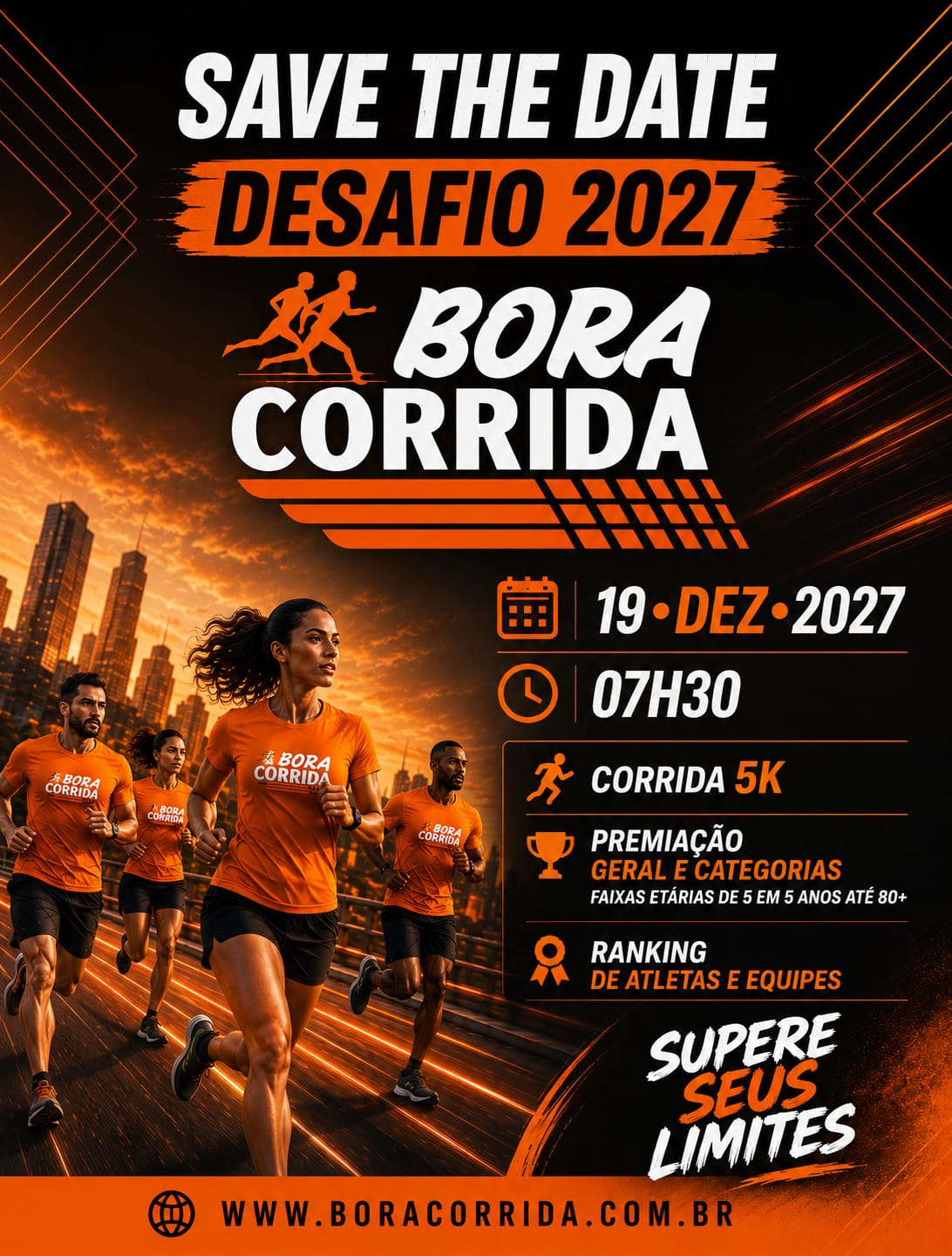 DESAFIO 2027 BORA CORRIDA 5ª ETAPA